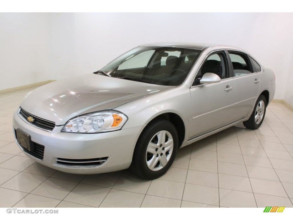 Silverstone Metallic 2008 Chevrolet Impala LS Exterior Photo #80546425