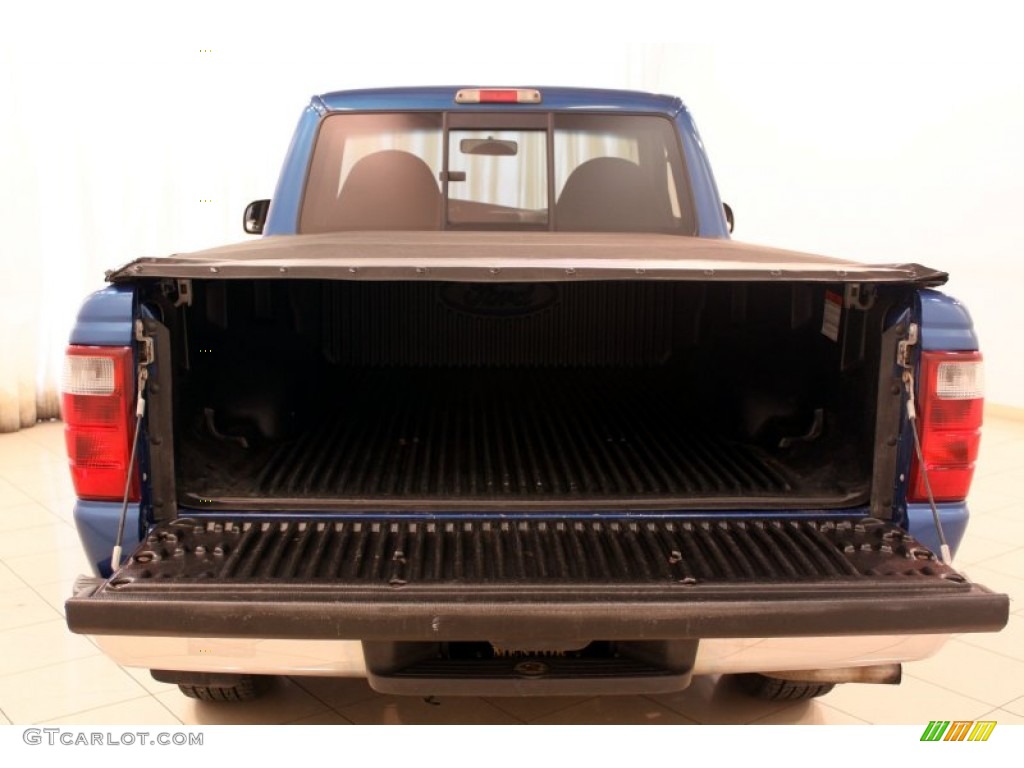 2002 Ranger XLT Regular Cab - Bright Island Blue Metallic / Dark Graphite photo #11