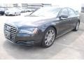 2013 Havanna Black Metallic Audi A8 L 4.0T quattro  photo #3