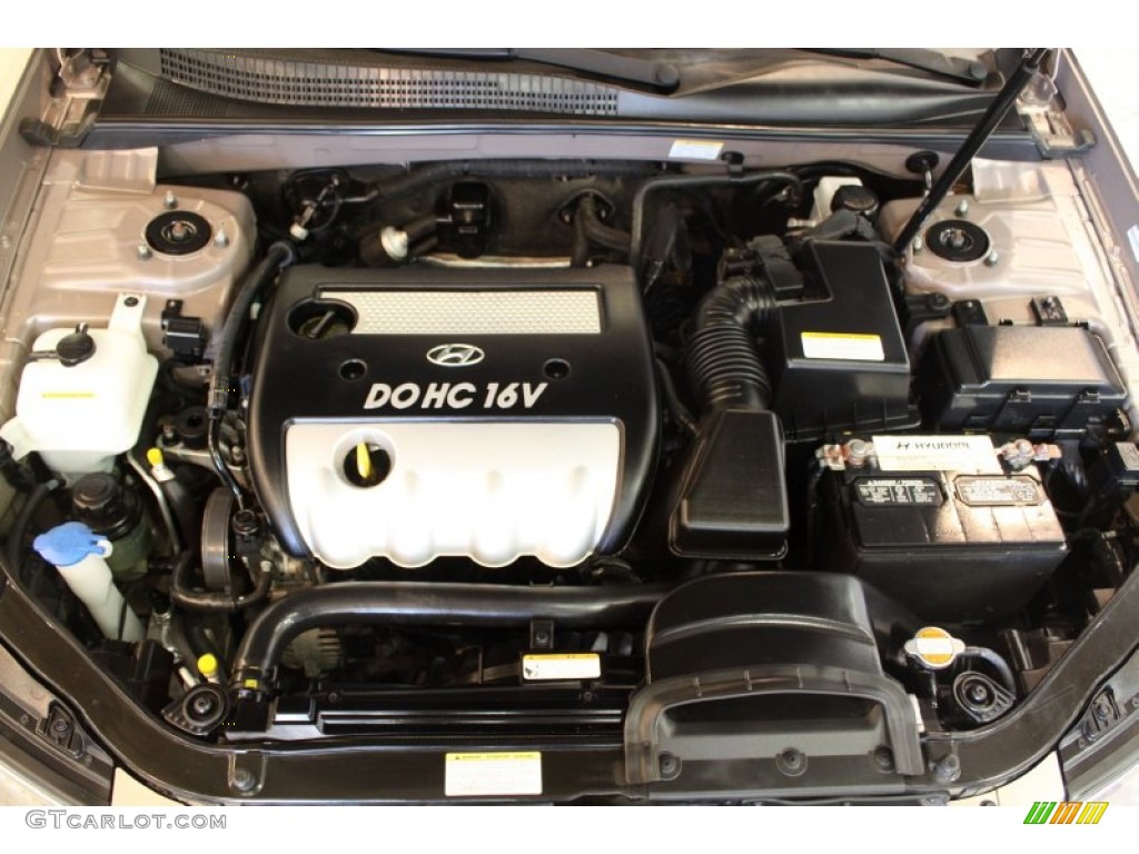 2007 Hyundai Sonata GLS 2.4 Liter DOHC 16V VVT 4 Cylinder Engine Photo #80547673