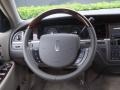 Light Camel 2009 Lincoln Town Car Signature Limited Steering Wheel