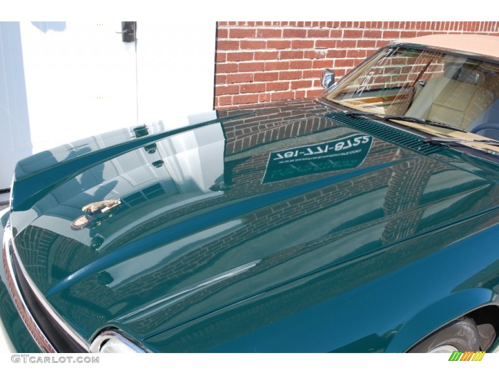 1995 XJ XJS Convertible - British Racing Green / Ivory photo #8