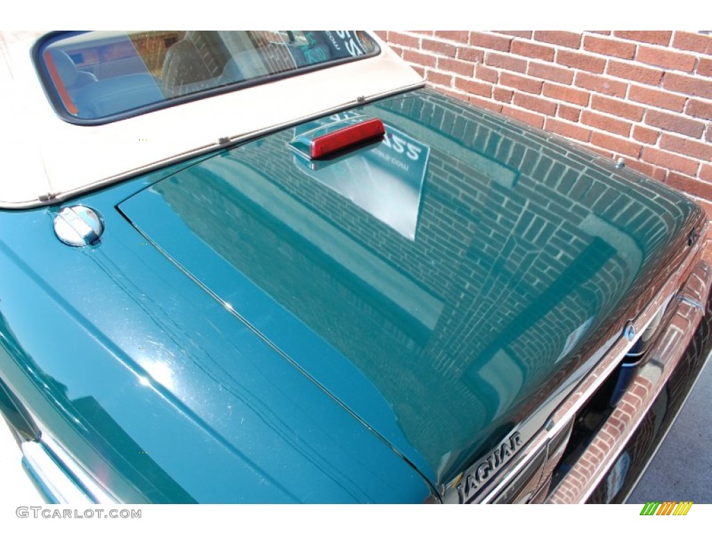 1995 XJ XJS Convertible - British Racing Green / Ivory photo #12