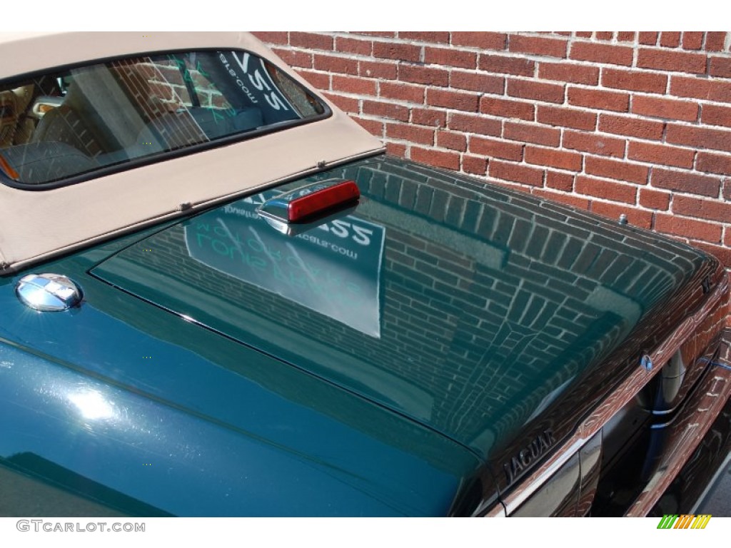 1995 XJ XJS Convertible - British Racing Green / Ivory photo #13