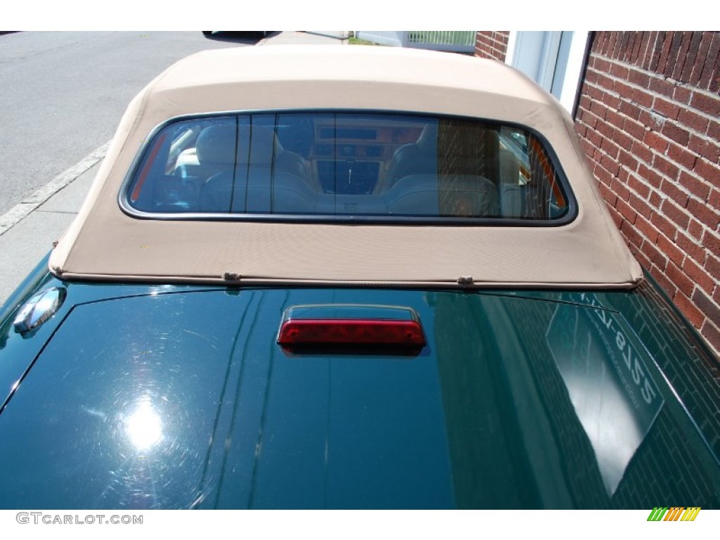 1995 XJ XJS Convertible - British Racing Green / Ivory photo #16