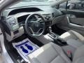 2012 Alabaster Silver Metallic Honda Civic EX-L Coupe  photo #9