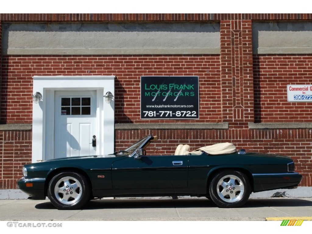 1995 XJ XJS Convertible - British Racing Green / Ivory photo #22