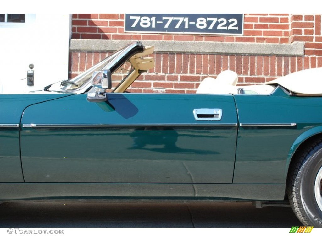 1995 XJ XJS Convertible - British Racing Green / Ivory photo #25