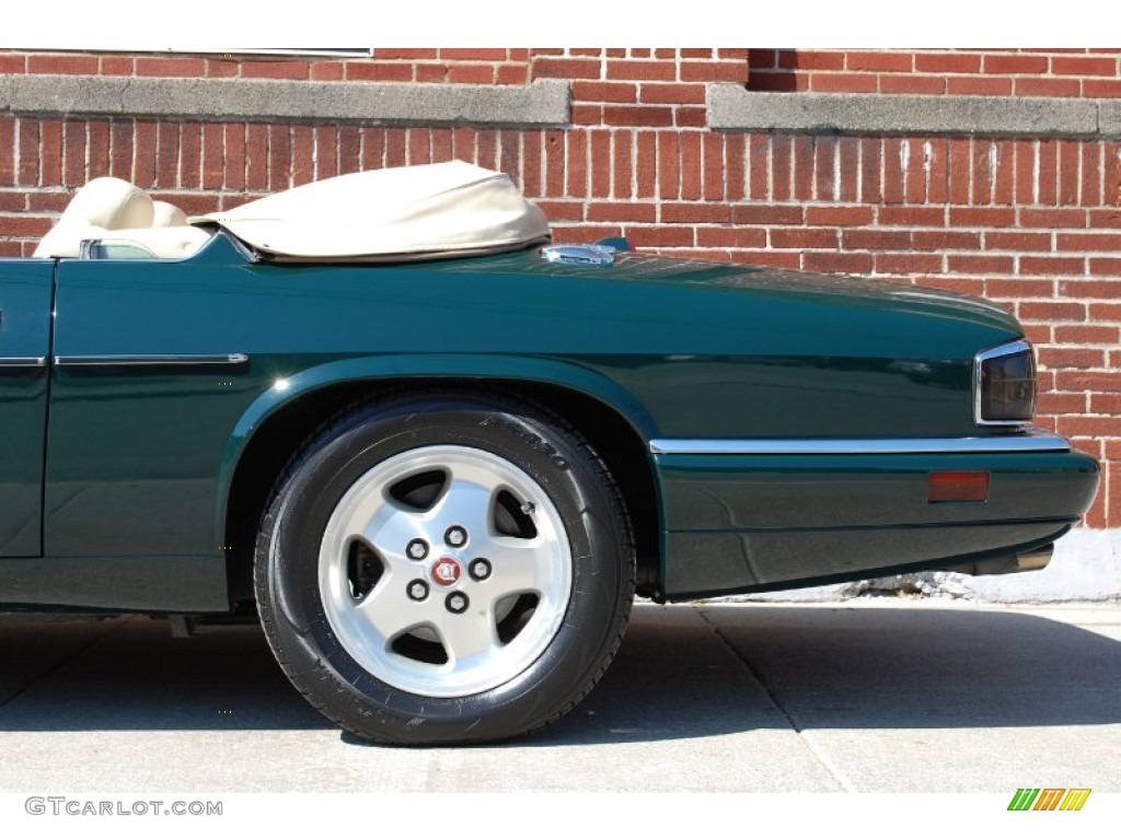 1995 XJ XJS Convertible - British Racing Green / Ivory photo #26