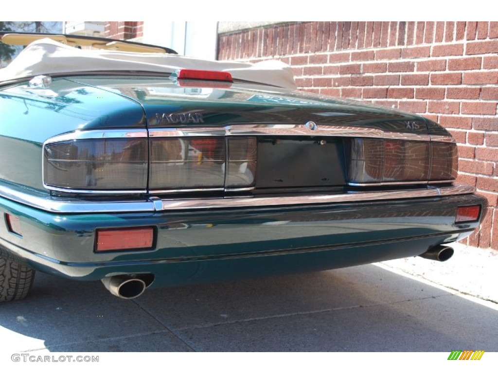 1995 XJ XJS Convertible - British Racing Green / Ivory photo #35
