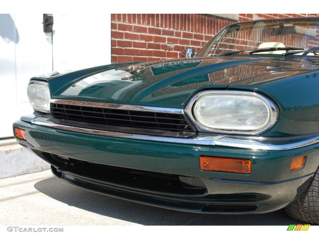 1995 XJ XJS Convertible - British Racing Green / Ivory photo #36