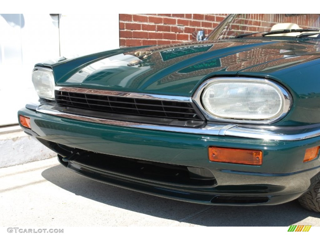 1995 XJ XJS Convertible - British Racing Green / Ivory photo #37