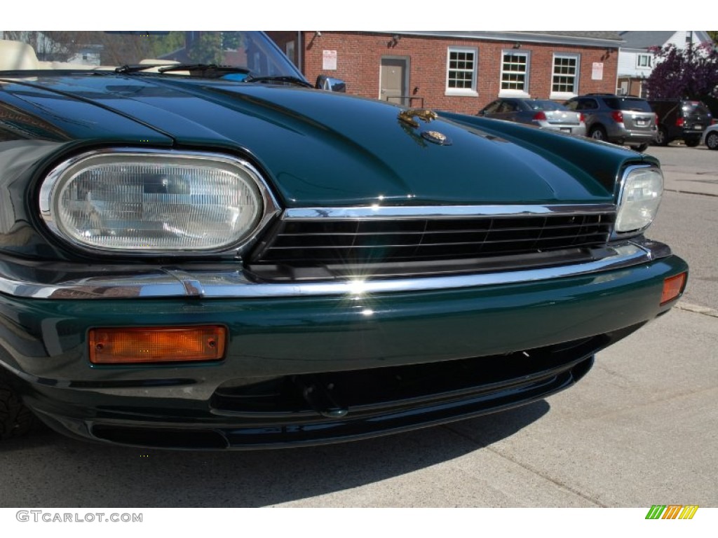1995 XJ XJS Convertible - British Racing Green / Ivory photo #38