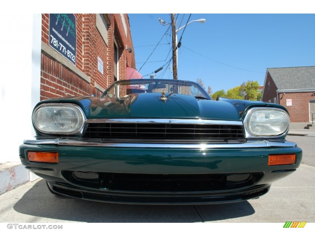 1995 XJ XJS Convertible - British Racing Green / Ivory photo #44