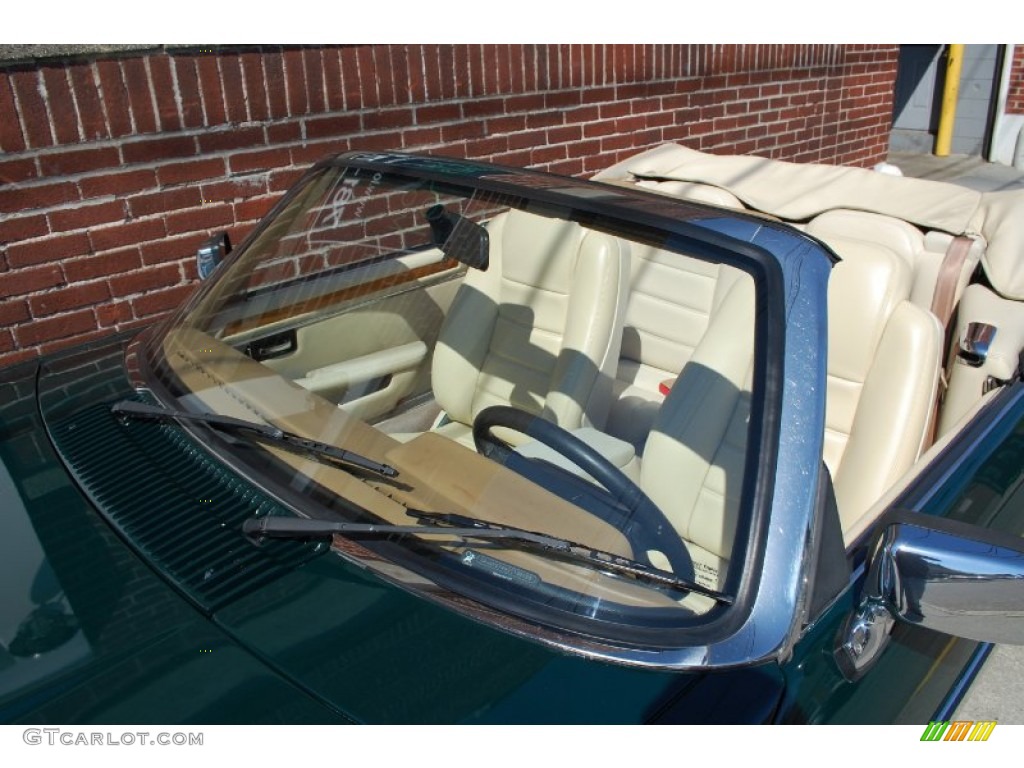 1995 XJ XJS Convertible - British Racing Green / Ivory photo #48