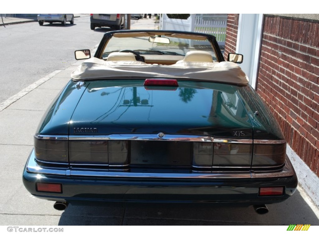1995 XJ XJS Convertible - British Racing Green / Ivory photo #49