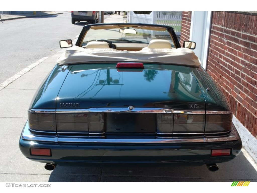 1995 XJ XJS Convertible - British Racing Green / Ivory photo #50
