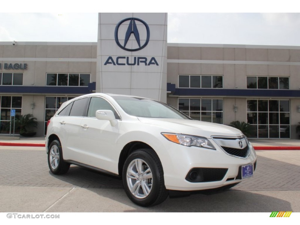 White Diamond Pearl Acura RDX