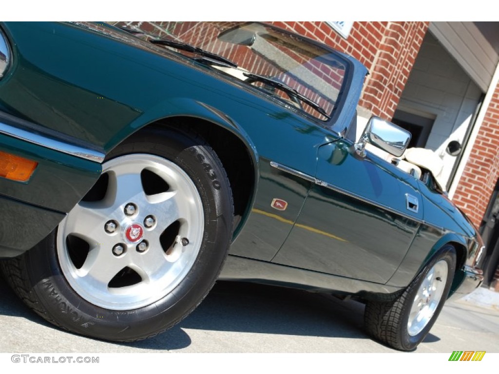 1995 XJ XJS Convertible - British Racing Green / Ivory photo #68