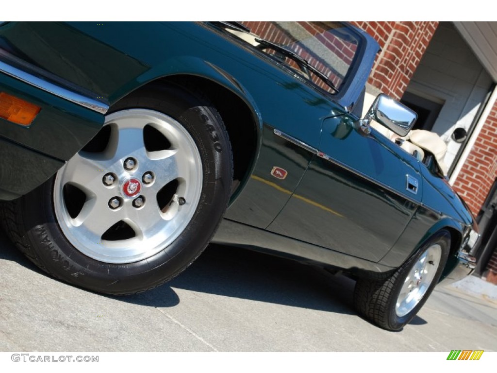 1995 XJ XJS Convertible - British Racing Green / Ivory photo #69