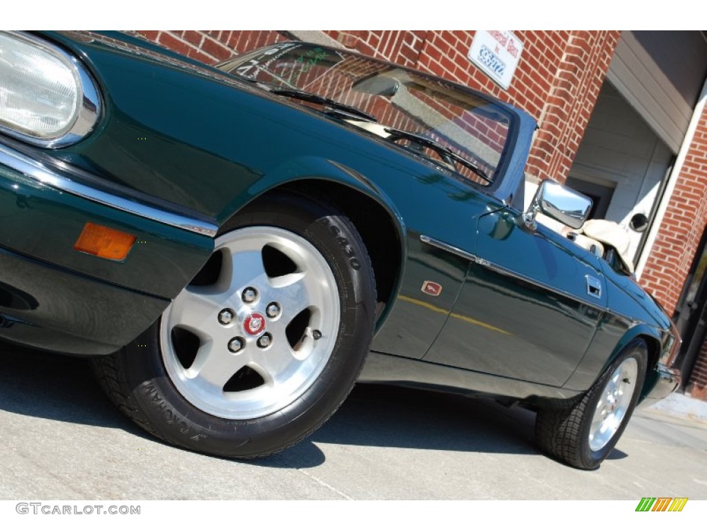 1995 XJ XJS Convertible - British Racing Green / Ivory photo #71