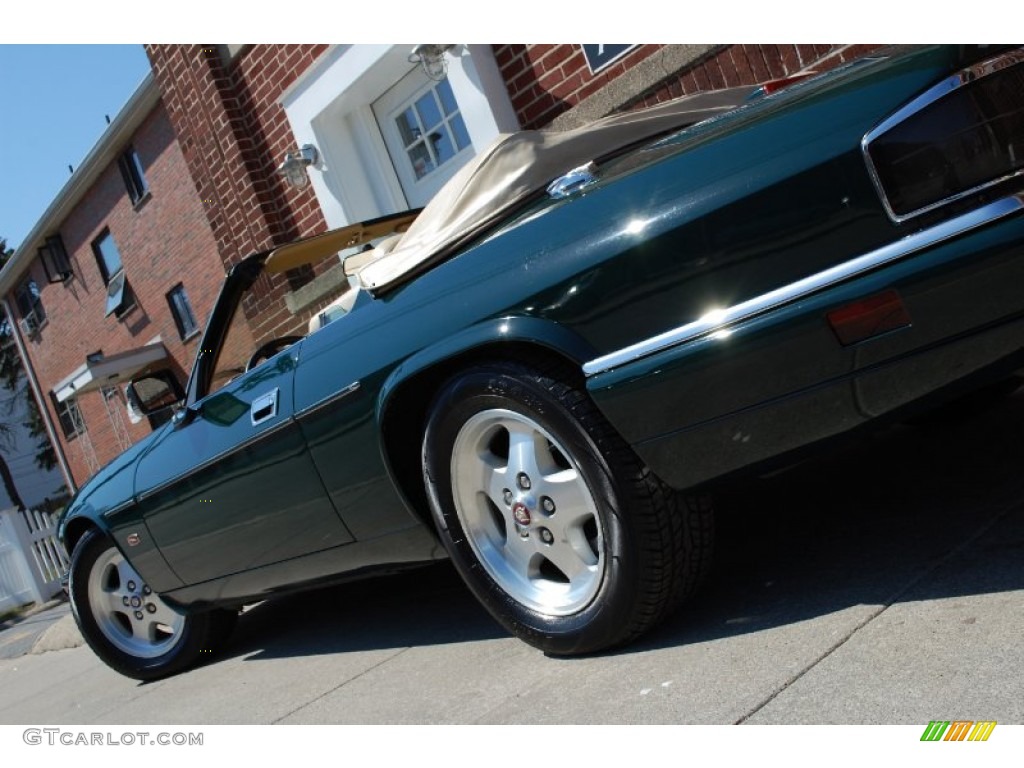 1995 XJ XJS Convertible - British Racing Green / Ivory photo #75
