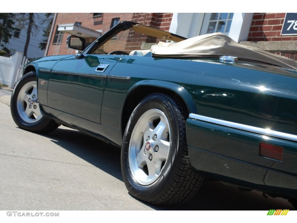 1995 XJ XJS Convertible - British Racing Green / Ivory photo #76