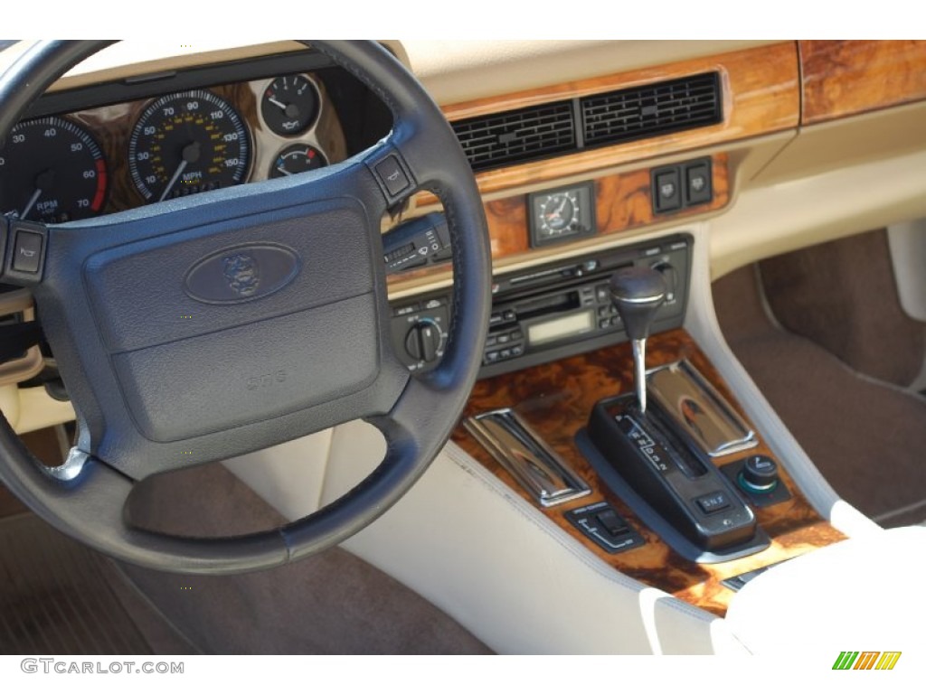 1995 XJ XJS Convertible - British Racing Green / Ivory photo #79