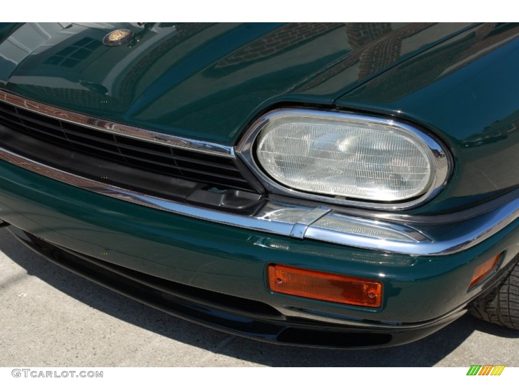 1995 XJ XJS Convertible - British Racing Green / Ivory photo #89