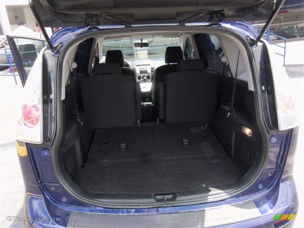 2007 MAZDA5 Sport - Strato Blue Mica / Black photo #10