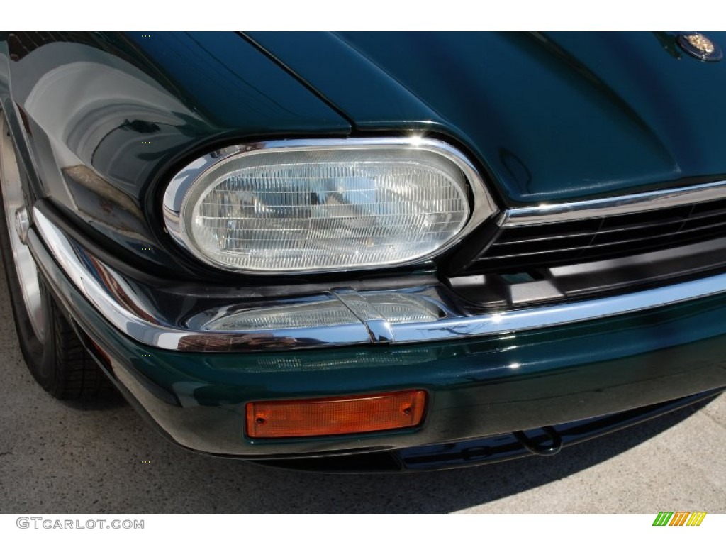 1995 XJ XJS Convertible - British Racing Green / Ivory photo #91