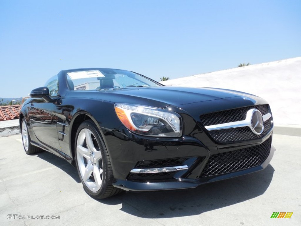 Black 2013 Mercedes-Benz SL 550 Roadster Exterior Photo #80550481