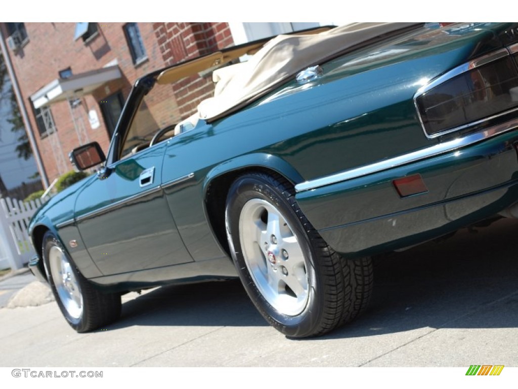 1995 XJ XJS Convertible - British Racing Green / Ivory photo #101