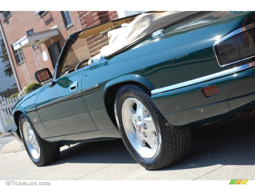 1995 XJ XJS Convertible - British Racing Green / Ivory photo #102