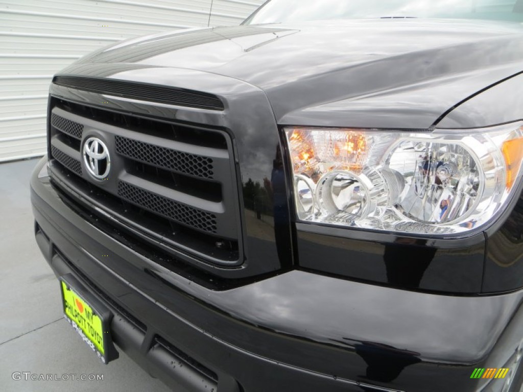 2013 Tundra TRD Double Cab - Black / Black photo #10