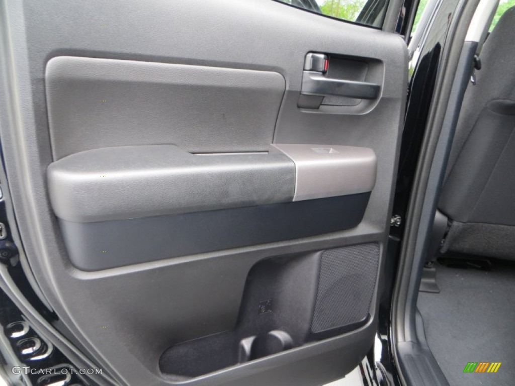 2013 Toyota Tundra TRD Double Cab Black Door Panel Photo #80550920