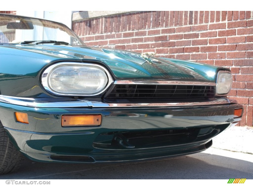 1995 XJ XJS Convertible - British Racing Green / Ivory photo #115