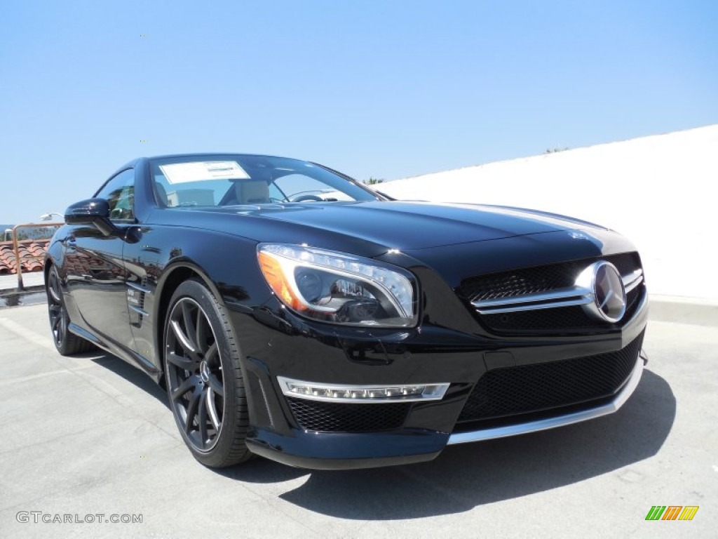 Black 2013 Mercedes-Benz SL 63 AMG Roadster Exterior Photo #80551004