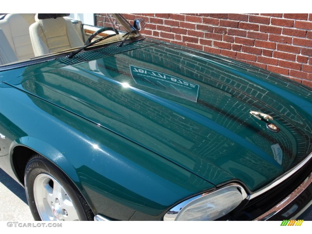 1995 XJ XJS Convertible - British Racing Green / Ivory photo #117