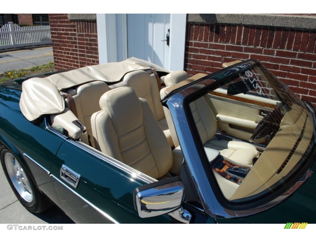 1995 XJ XJS Convertible - British Racing Green / Ivory photo #118