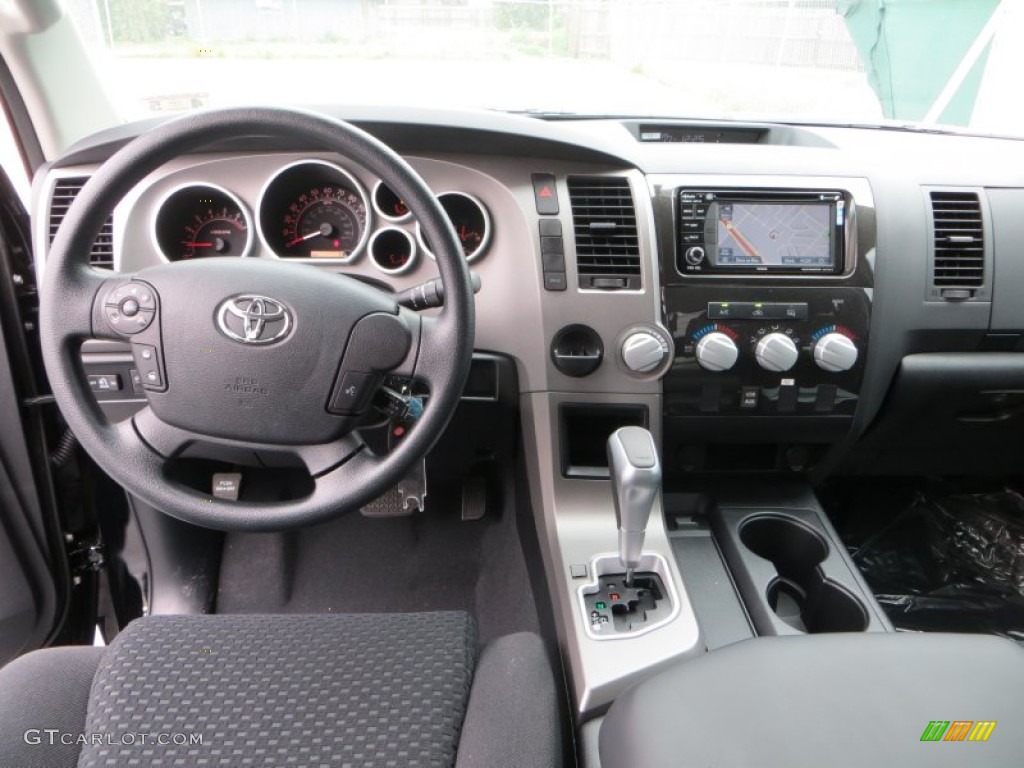 2013 Toyota Tundra TRD Double Cab Black Dashboard Photo #80551034