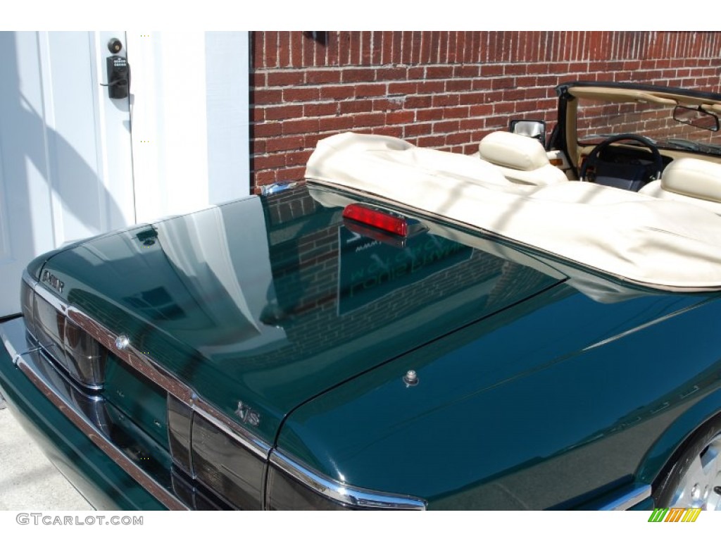 1995 XJ XJS Convertible - British Racing Green / Ivory photo #119