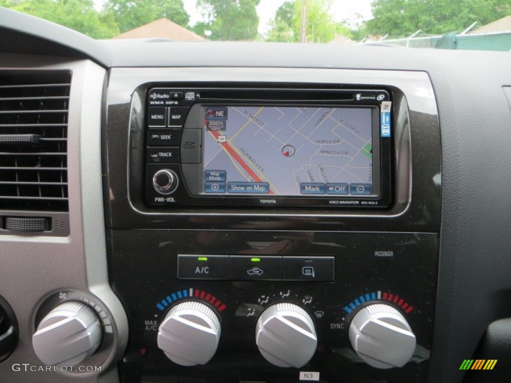 2013 Tundra TRD Double Cab - Black / Black photo #24