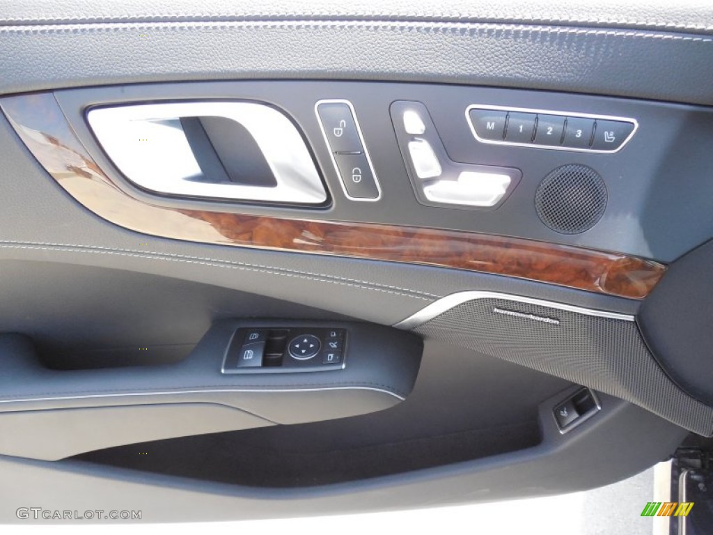 2013 Mercedes-Benz SL 550 Roadster Black Door Panel Photo #80551123