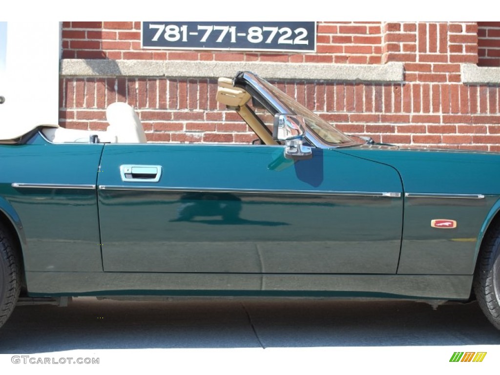 1995 XJ XJS Convertible - British Racing Green / Ivory photo #124