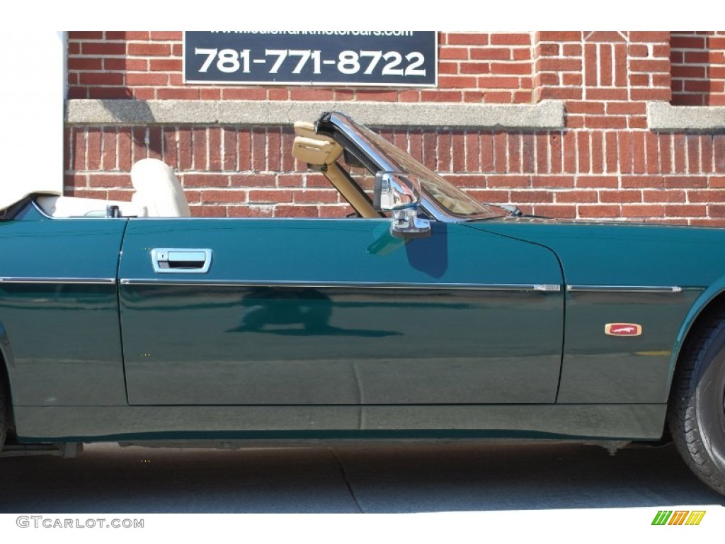 1995 XJ XJS Convertible - British Racing Green / Ivory photo #125