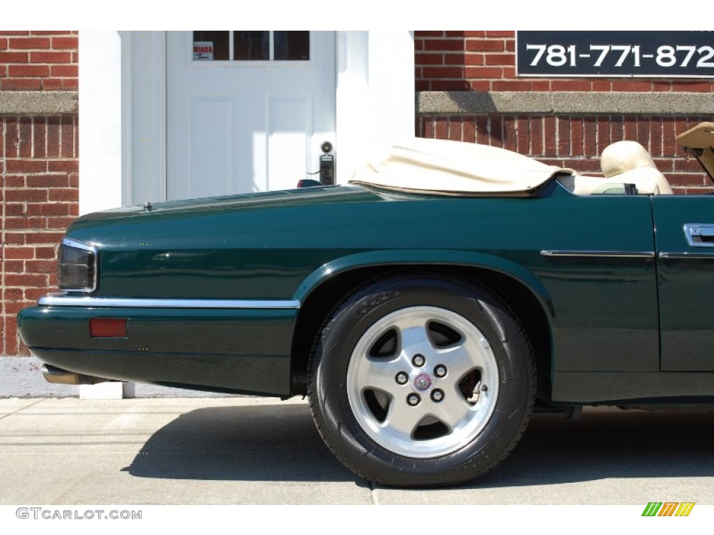 1995 XJ XJS Convertible - British Racing Green / Ivory photo #126