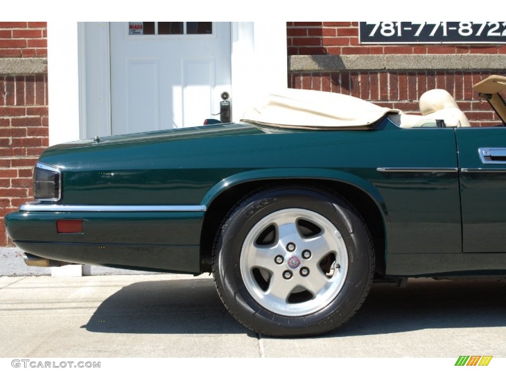 1995 XJ XJS Convertible - British Racing Green / Ivory photo #127