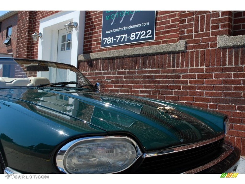 1995 XJ XJS Convertible - British Racing Green / Ivory photo #131