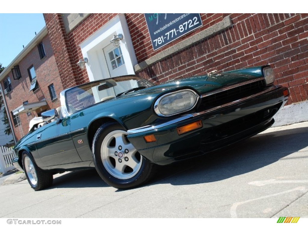 1995 XJ XJS Convertible - British Racing Green / Ivory photo #139